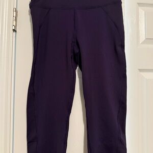 Live Love Dream Deep Purple Leggings